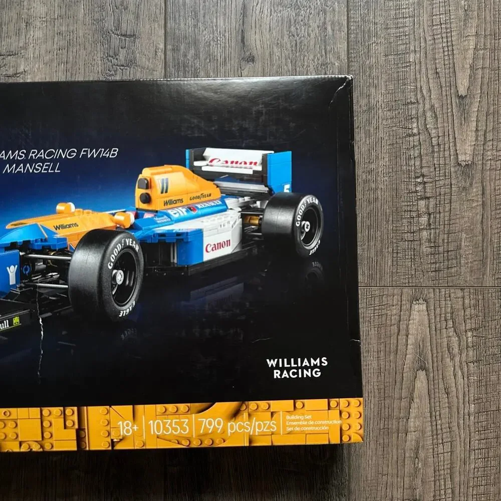 Lego Icons Williams Racing Car F1 FW14B & Nigel Mansell - Set 10353
